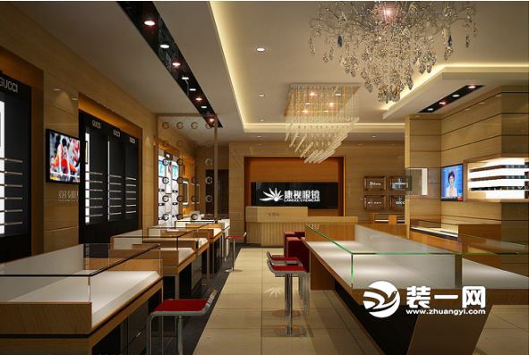 2018眼镜店装修预算报价 最新眼镜店装修风格|效果图